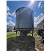 Image 3 : Butler Hopper Bin 14' dia. x 3-ring, approx. 1500 Bu, aeration ducts, temp. cable, double skid. To B