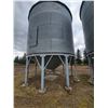 Image 2 : (Lot #'s 183 & 184 are a Group Lot)  Butler 4-ring hopper btm grain bin, mounted on concrete, 220 in