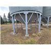 Image 6 : (Lot #'s 183 & 184 are a Group Lot)  Butler 4-ring hopper btm grain bin, mounted on concrete, 220 in