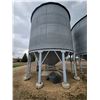 Image 3 : (Lot #'s 183 & 184 are a Group Lot) Butler 4-ring hopper btm grain bin, mounted on concrete, 220 in.