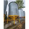 Image 1 : (Lot #'s 193, 194, 195 & 196 are a Group Lot) Butler 4-ring hopper btm grain bin, mounted on concret