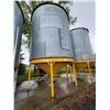 Image 1 : (Lot #'s 193, 194, 195 & 196 are a Group Lot) Butler 4-ring hopper btm grain bin, mounted on concret