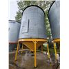 Image 2 : (Lot #'s 193, 194, 195 & 196 are a Group Lot) Butler 4-ring hopper btm grain bin, mounted on concret