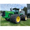 Image 1 : JD 9300 4WD TRACTOR, 6,077 hrs, 24 spd, 4 hyds, 710/70R38 rubber, plumbed for air seeder, upgraded w