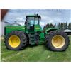 Image 2 : JD 9300 4WD TRACTOR, 6,077 hrs, 24 spd, 4 hyds, 710/70R38 rubber, plumbed for air seeder, upgraded w