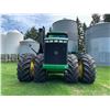 Image 3 : JD 9300 4WD TRACTOR, 6,077 hrs, 24 spd, 4 hyds, 710/70R38 rubber, plumbed for air seeder, upgraded w