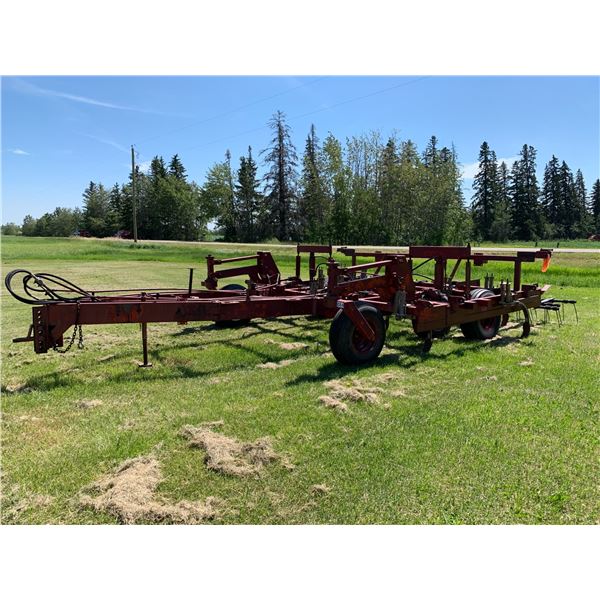 13 ft Cultivator, 12 in. spacing, 2 bar harrows, homebuilt