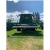 Image 2 : 2000 JD 9650W COMBINE, 4339 eng. Hrs, 30.5-32 frt, 14.9-24 rear tires, SN. H09650W685383 c/w JD 914P