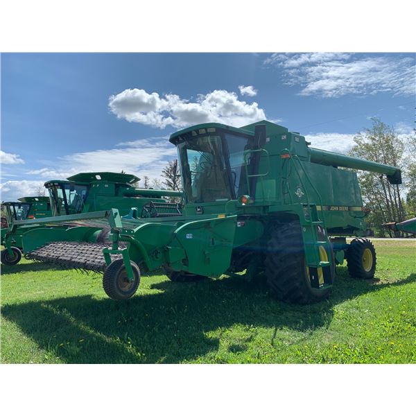 (Lot #'s 103, 104 & 105 are a Group Lot) 1997 JD 9600 COMBINE, 3996 eng. Hrs, 3052 threshing hrs, 30