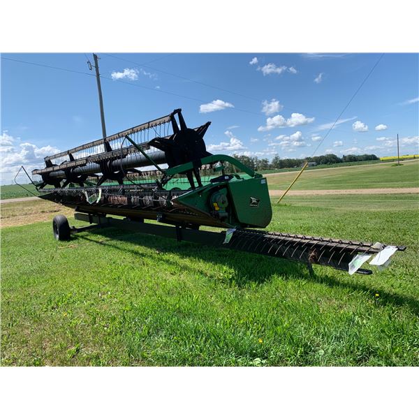 (Lot #'s 114, 115, 116, 117, 118 & 119 are a Group Lot) JD 24' 224 Header, SN. 539002, P.Up reels, l