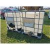 Image 2 : 2- 500L Chem. totes in cages