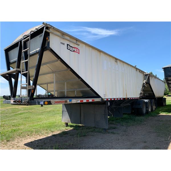 2018 Doepker Super B, Lead #2DEGBSE34K2037754, Rear #2DEGBSA2XK2037755, 11Rx24.5 Tires, Roll tarps,