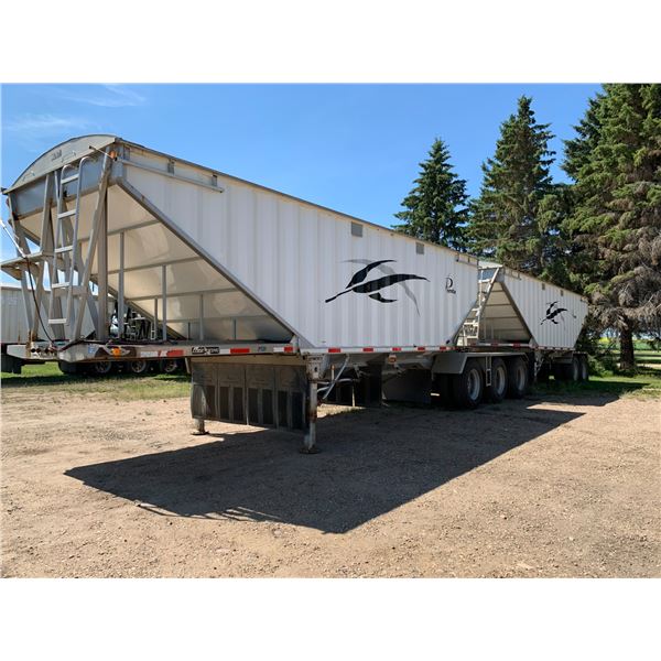 2005 LODE KING Super B grain trailers TRAILER, SN. 2LDHG28395F042741, 11R24.5 Tires, Elec. Tarp & 20