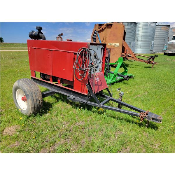 Acklands Diesel, welder, Trailer Mtd, needs fuel pump, parts welder available