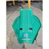 Image 1 : Green plastic hopper, Absolutely NO REMOVAL Between July 31st to Aug 4th, PH: Conrad (780) 818-6179