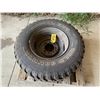 Image 1 : 33x12.50 R 16.5 lt tire & 8-hole rim