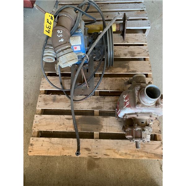 2- Water pumps, as is