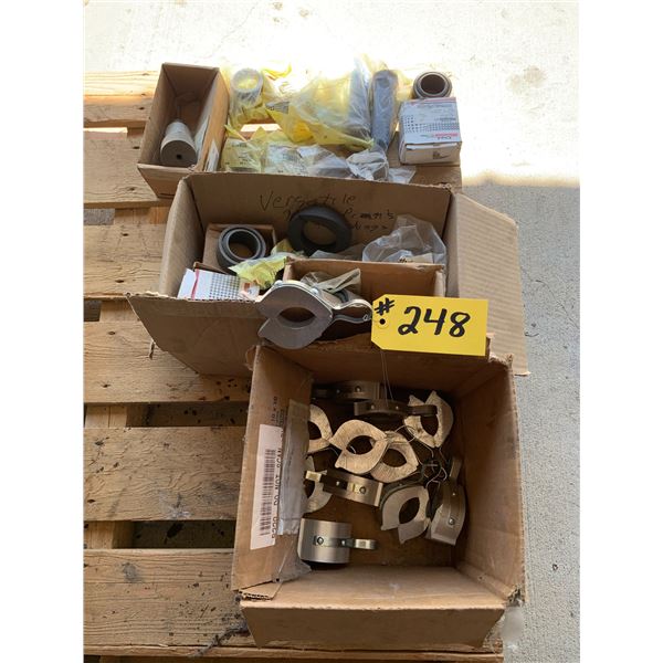 Qty of new misc. parts, bearings, ram stops, etc.