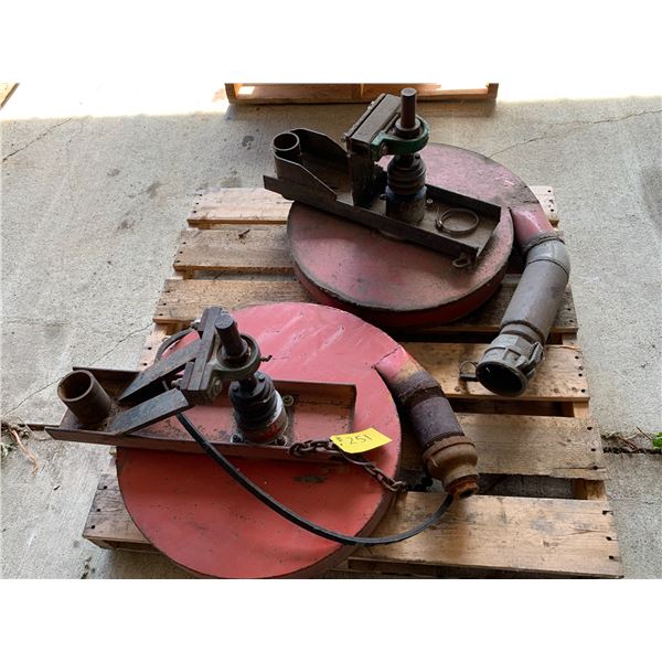 2- Pulley driven water pumps