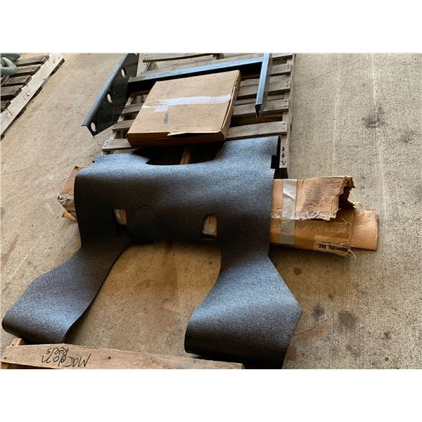 New Floor matt for 1066 Tractor, Doepker dust shield & Degelman frame