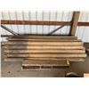 Image 1 : Approx. 30- approx. 4-5 in. x 7 ft sharpened fence posts