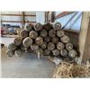 Image 3 : Approx. 30- approx. 4-5 in. x 7 ft sharpened fence posts