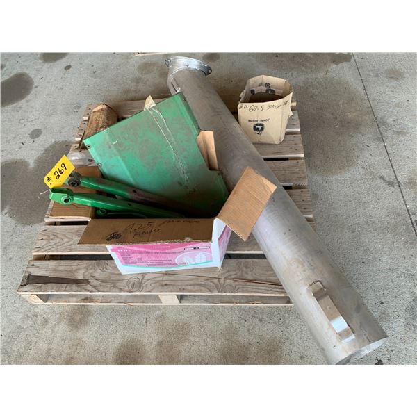 925 JD Header Parts, 8in. x 5 ft. pipe