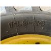 Image 2 : 14.9x24 Tire c/w 8-hole rim