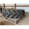 Image 3 : 14.9x24 Tire c/w 8-hole rim
