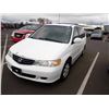Image 1 : 2003 Honda Odyssey RUNS WITH MECHANICAL PROBLEMS