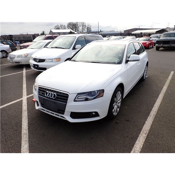 2009 Audi A4 RUNS WITH MECHANICAL PROBLEMS
