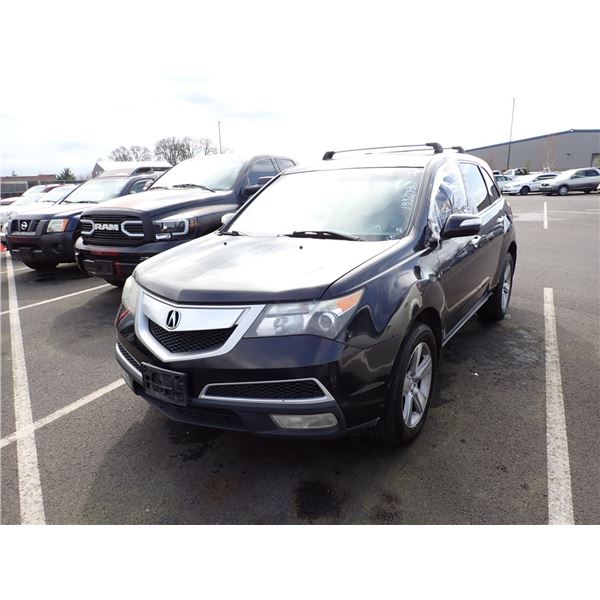 2012 Acura MDX RUNS WITH MECHANICAL PROBLEMS