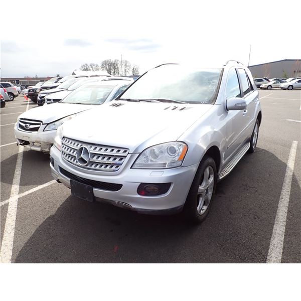 2008 Mercedes-Benz ML350 RUNS WITH MECHANICAL PROBLEMS