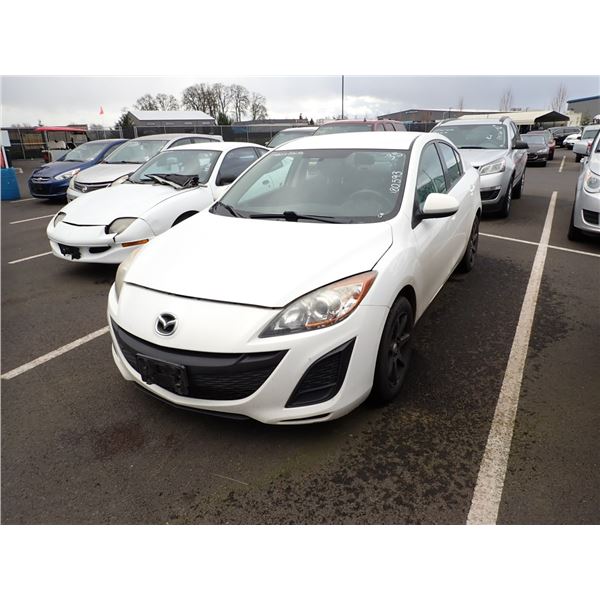 2011 Mazda Mazda3 RUNS WITH MECHANICAL PROBLEMS