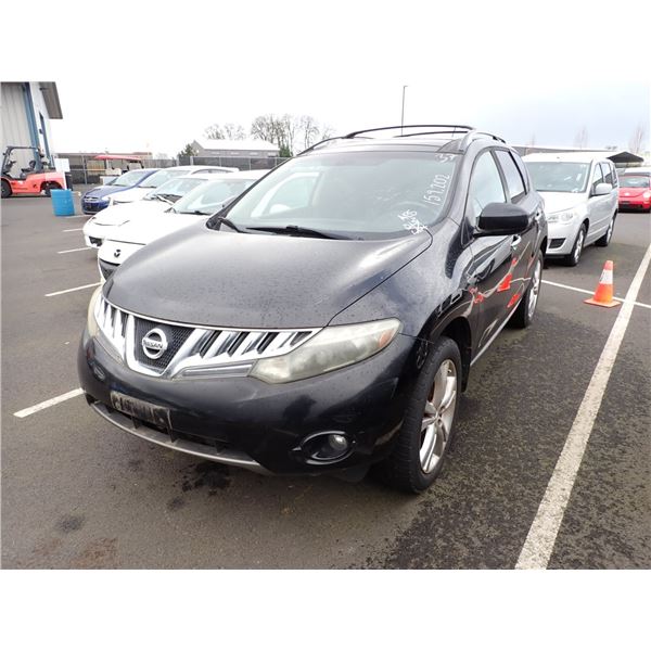 2010 Nissan Murano RUNS WITH MECHANICAL PROBLEMS