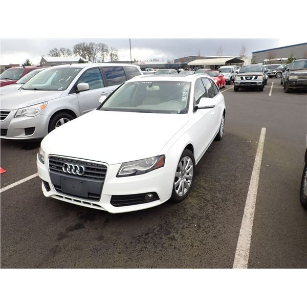 2009 Audi A4 RUNS WITH MECHANICAL PROBLEMS