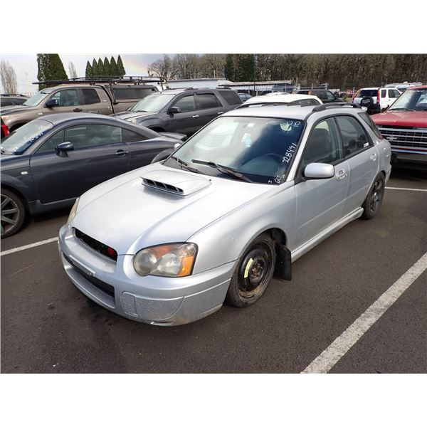 2004 Subaru Impreza WRX