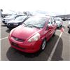 Image 1 : 2007 Honda Fit RUNS WITH MECHANICAL PROBLEMS