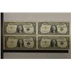 Image 1 : 4-BETTER SHAPE US $1 SILVER CERTIFICATES: 1935-F,