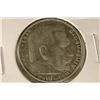 Image 1 : 1936-D GERMAN SILVER 5 MARK .4016 OZ. ASW