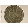 Image 2 : 1936-D GERMAN SILVER 5 MARK .4016 OZ. ASW