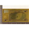 Image 2 : GOLD FOIL RESERVE BANK OF ZIMBABWE CRISP UNC
