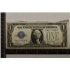 Image 1 : 1928-B US $1 FUNNY BACK SILVER CERTIFICATE BLUE