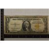 Image 1 : 1935-A US $1 NORTH AFRICA YELLOW SEAL SILVER CERT