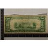 Image 2 : 1929 US $20 NATIONAL CURRENCY OF KANSAS CITY