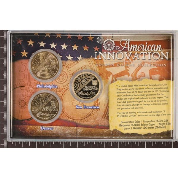 2018-P/D/S AMERICAN INOVATION DOLLAR IN HARD