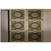 Image 2 : 6-1920 GERMAN 100 MARK BILLS ALL CIRCULATED WITH