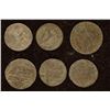 Image 2 : 6-SILVER DIME SIZED OTTOMAN EMPIRE PARA COINS