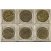 Image 2 : 6$1 METAL CASINO TOKENS: HARRAH'S, RIVIERA, ISLE