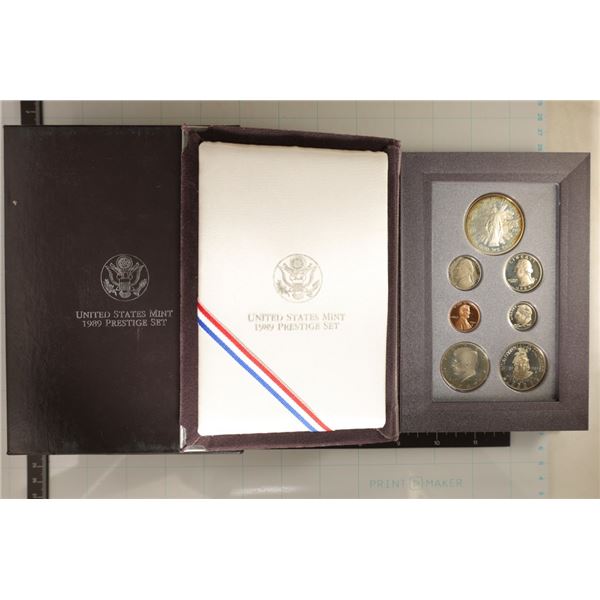 1989 US PRESTIGE PROOF SET LIBERTY WITH BOX